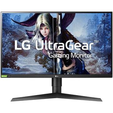 Monitor Gaming LED LG 27GL850-B, 27", WQHD, UltraGear Nano IPS, 144Hz, 1ms, HDR10, Negru