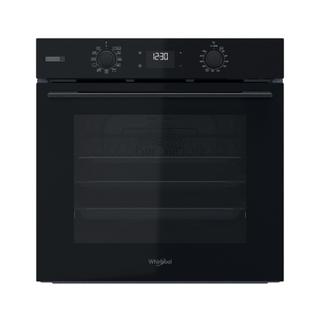 Cuptor incorporabil Whirlpool OMSK58CU1SB, Electric, 71 l, Autocuratare catalitica, Display, Clasa A+, Negru