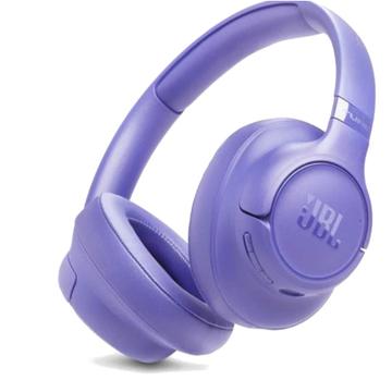 Casti over-ear JBL Tune 780NC, ANC, Hi-Res, Pure Bass Sound, Conectare Multi-Point, Lavanda