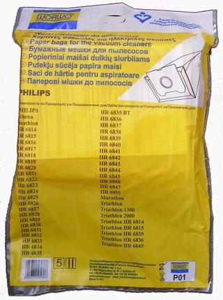 Set saci de aspirator Worwo P01