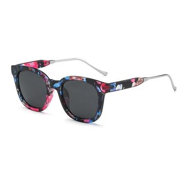 Ochelari de soare dama polarizati, rama din metal, protectie UV, 2050, Multicolor, ES05784