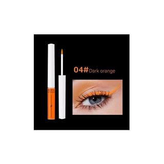 Tus de ochi colorat, Derol, Eyeliner lichid, 04 Dark Orange, 4 ml