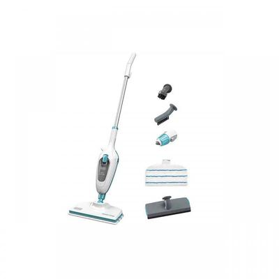 Mop cu aburi 5 in 1, BLACK & DECKER FSM13E5-QS, 0.38l, 1300W, alb-verde