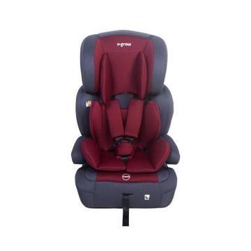 Scaun auto/inaltator 76-150CM(15M-12Y), R129, isofix, rosu, U-Grow