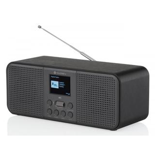 Radio DAB+/FM GoGEN DAB 800 BTC, 2 x 2 W, Bluetooth, LCD color, ceas cu alarma, negru