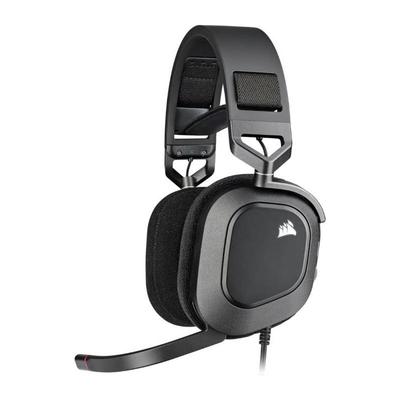 Casti Gaming cu microfon Corsair HS80 Surround 7.1, 20Hz - 40 kHz, 32ohm, 116db, driver 50mm, Negru
