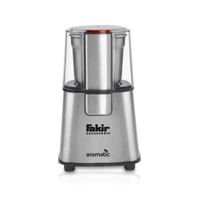 Rasnita de cafea Fakir Aromatic, 220W, 60g, cutit inox, functie Puls, Inox