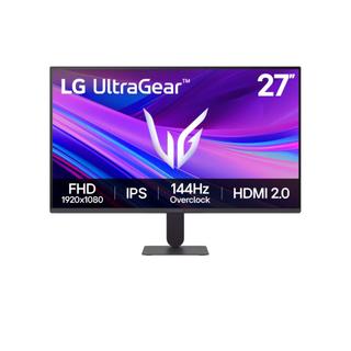 Monitor gaming LG UltraGear 27G411A-B, 27'', IPS, FHD, 144Hz, compatibil NVIDIA G-SYNC, FreeSync, Negru