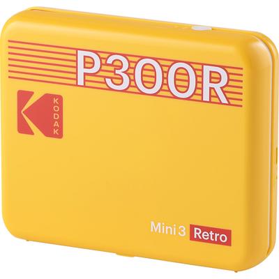 Imprimanta Kodak Mini 3 Retro, Bluetooth, Galben