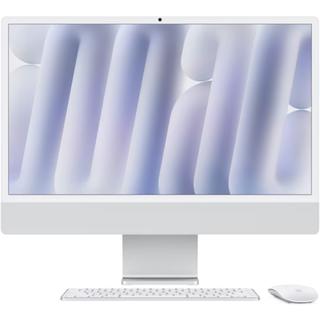 Sistem Desktop PC All-In-One iMac 24'', Apple M4, 16GB RAM, 256GB SSD, 8CPU, Silver