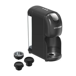 Espressor cu capsule 3in1 Vision Chef VECALL01N, 1400W, 20 bar, 1l, Compatibilitate Nespresso, Dolce Gusto si Cafea macinata, Oprire automata, Negru