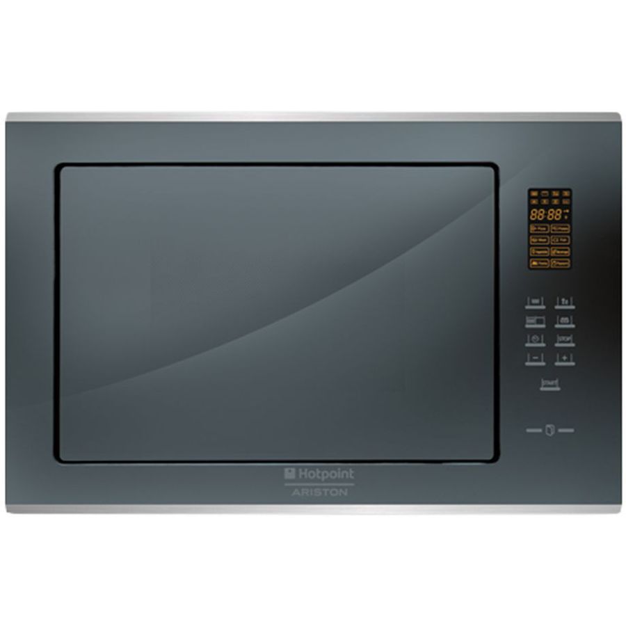 Cuptor cu microunde incorporabil Hotpoint MWK 222.1 Q/HA, 25 l, 900 W, Grill, Negru