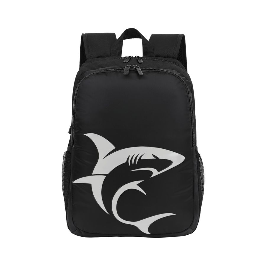 Rucsac laptop White Shark Scout 15.6", Negru/Gri