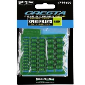 Pellete Cresta Articifciale Green 39 Buc