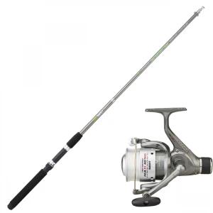 Kit Lanseta Sert Fish Instinct Telespin 2.10m+mulineta Sert Aka 201 Rd