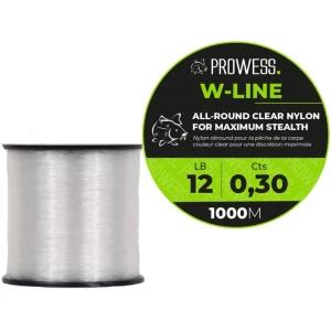 Fir Monofilament Prowess W-line Clear, 20lbs, 0.40mm, 1000m