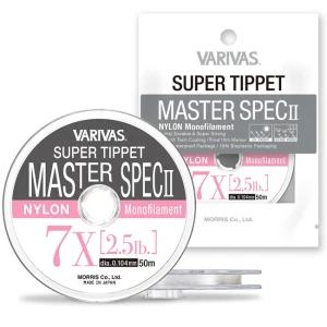 Fir Monofilament Fly Varivas Super Tippet Master Spec Ll Nylon 4x 50m 0.165mm 5.1lb