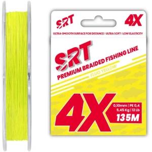 Fir Textil Sert Srt 4x, Fluo Yellow, 8.18kg, 0.14mm, 135m