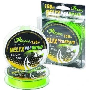Fir Textil Filfishing Helix Spinning Fluo Braid 0.16mm 10.6kg 150m