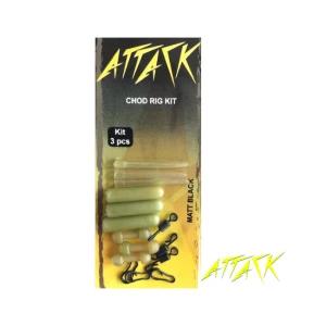 Kit 3 Monturi Attack Chod Rig