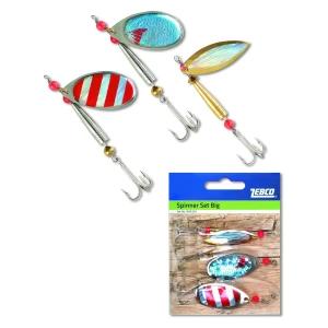 Set 3 Rotative Zebco Spinnerset Big