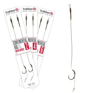 Carlige Legate Trakker Continental Ready Rigs, Micro Barbed, Nr.6, 35lbs, 2buc/pac