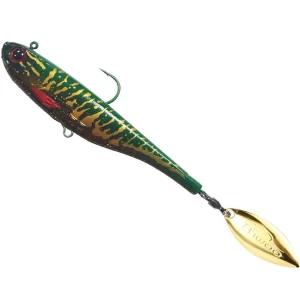Spinnertail Biwaa Divinator Junior, 72 Motor Oil Pike, 14cm, 22g, 1buc/pac
