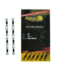 Vartejuri Select Baits Rolling Swivels Nr.8