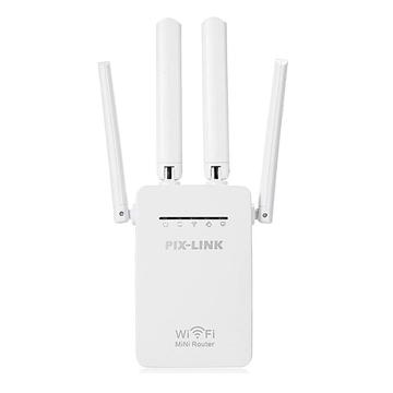 Amplificator Alb U7AC1200RE de semnal 4 antene wireless