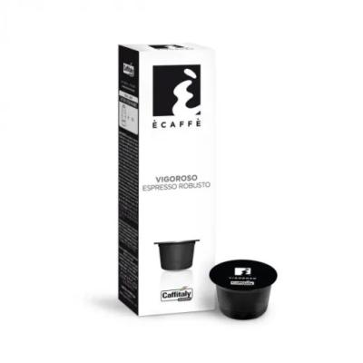 Capsule Caffitaly Ecaffe Vigoroso, 10 buc