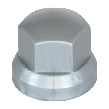 Set 10 Bucati Capac Plastic Pentru Prezon Roata 32 Mm Gri 41 Mm