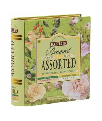 Basilur Bouquet Assorted Ceai verde 32 plicuri