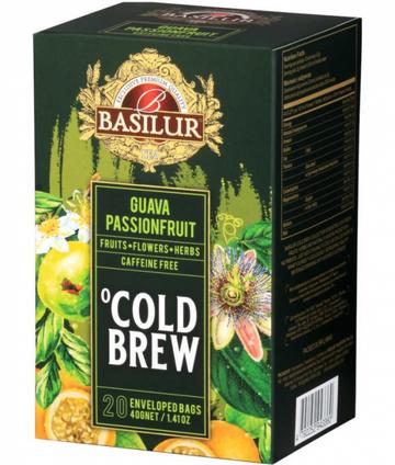 Basilur Brew Guava Si Passionfruit Ceai rece 20 plicuri