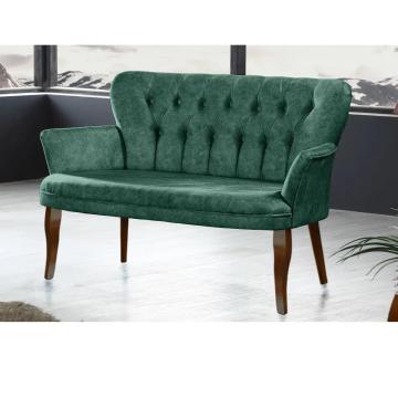 Canapea 2 persoane verde Homs textil