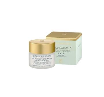 Crema Calmanta si Intens Reparatoare pentru Ten Sensibil Bruno Vassari Skin Restore Plus50ml
